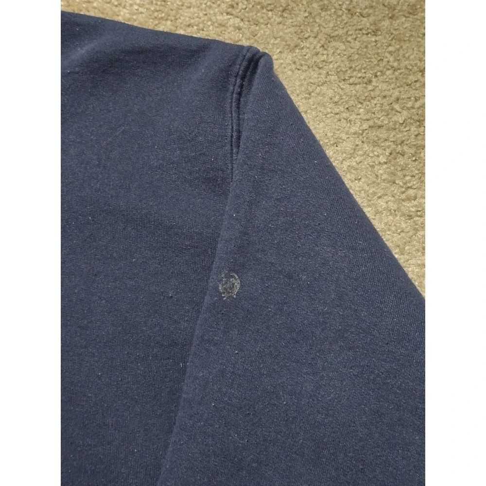 Disney‎ Universal Studio Full Zip Up Hoodie Mens L Blue Double Sided
